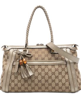 GG Canvas Bella Satchel