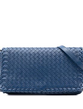 Nappa Intrecciato Flap Crossbody