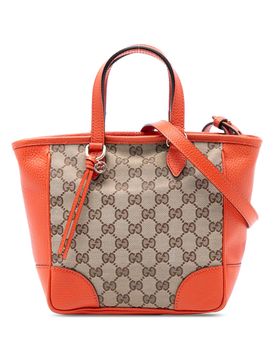 Small GG Canvas Bree Satchel