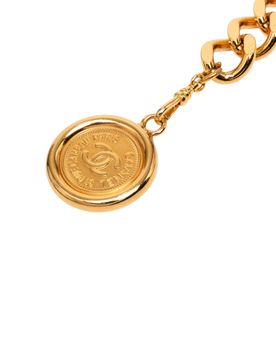 CC Gold Plated 31 Rue Cambon Medallion Chain Belt