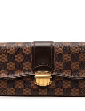 Damier Ebene Sistina Portefeuille Wallet