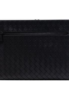 Calfskin Intrecciato Document Case