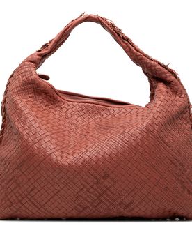 Large Nappa Intrecciato Veneta Hobo