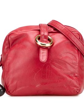 Leather Anagram Crossbody