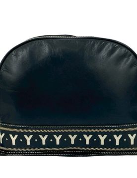 Leather Y Cutout Crossbody
