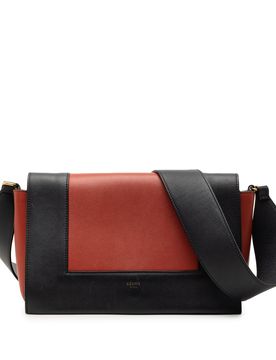 Medium Shiny Smooth Calfskin Frame Shoulder Bag
