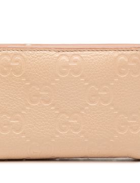 Small GG Emblem Leather Bifold Wallet