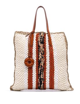 Crochet Wool and Silk Blossom Tote