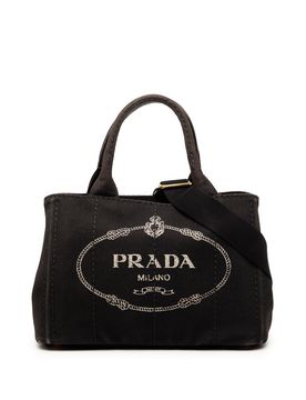 Small Canvas Canapa Logo Satchel