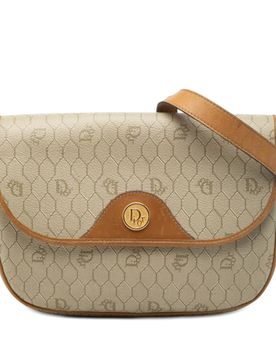 Honeycomb Coated Canvas Crossbody