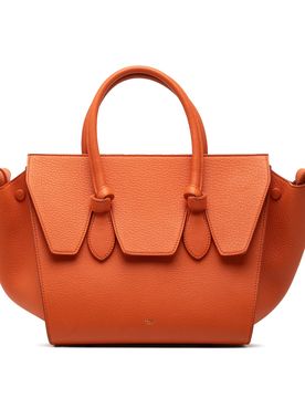 Small Grained Calfskin Tie Knot Handbag
