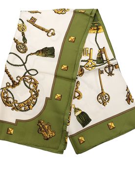Les Cles Silk Scarf 90
