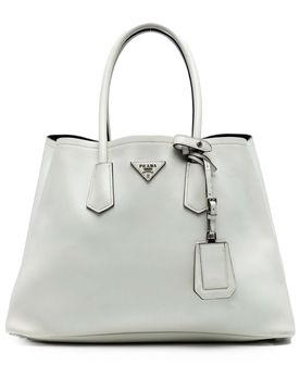 Large City Calf Double Satchel