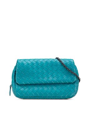 Mini Nappa Intrecciato Expandable Chain Crossbody