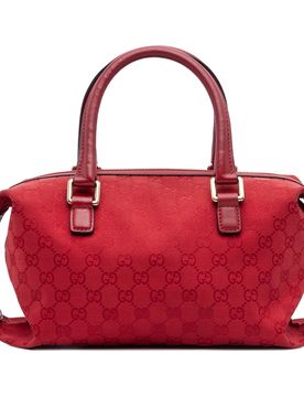 GG Canvas Boston Bag