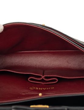 Small Classic Lambskin Double Flap