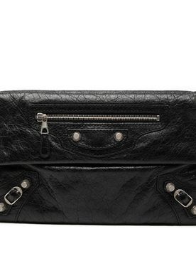 Lambskin Motocross Giant 12 Envelope Clutch