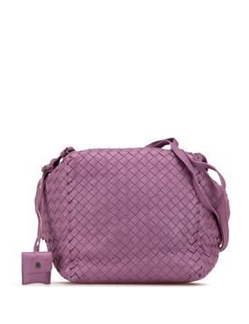 Nappa Intrecciato Cube Crossbody