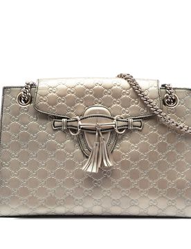 Large Guccissima Emily Shoulder Bag