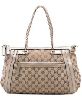 GG Canvas Bella Satchel