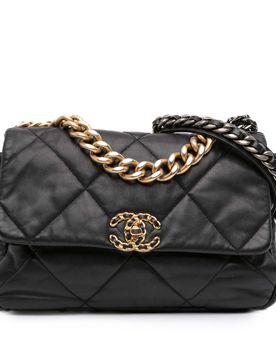 Large Lambskin 19 Flap