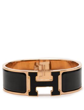 Wide Enamel Clic Clac H Bracelet GM