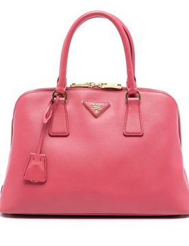Medium Saffiano Lux Promenade Satchel