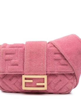 Embossed Terry Cloth FF 1974 Convertible Belt Baguette