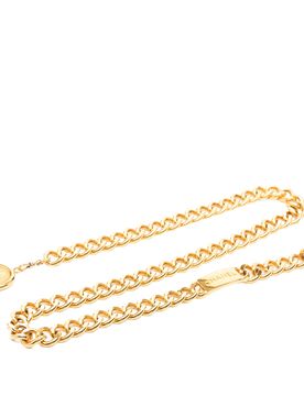 Gold Plated CC Medallion Chain Belt