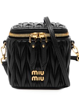 Micro Matelasse Nappa Vanity Crossbody