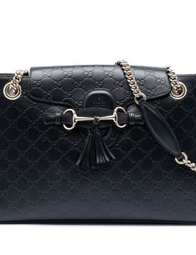 Large Guccissima Emily Shoulder Bag