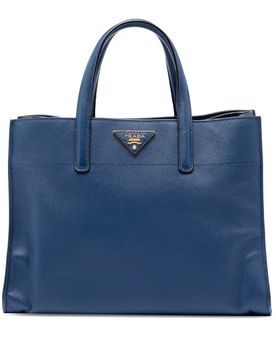 Saffiano Soft Triple Pocket Tote