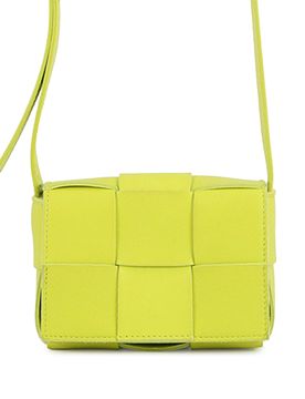 Extra Mini Nappa Maxi Intrecciato Cassette Crossbody