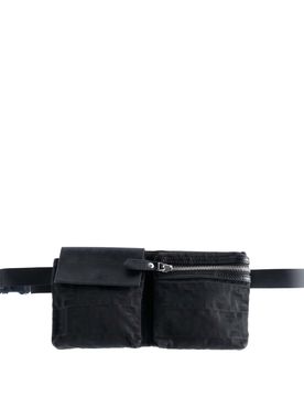 Zucca Canvas Double Pocket Belt Bag