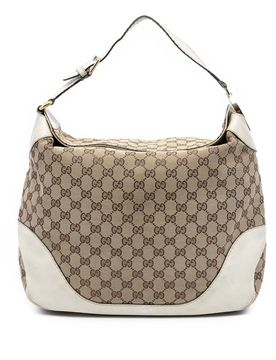 GG Canvas Charlotte Hobo