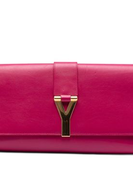 Leather Chyc Ligne Clutch
