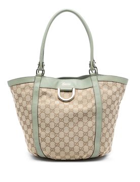 GG Canvas Abbey D Ring Tote