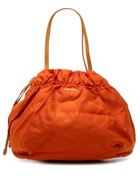 Tessuto Logo Drawstring Tote