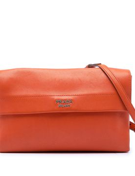 Soft Calf Double Turnlock Crossbody