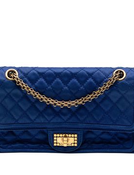 Quilted Satin Reissue 2.55 Double Flap 225