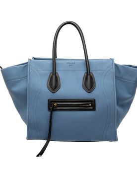 Medium Denim Phantom Luggage Tote