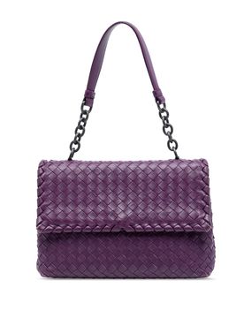 Small Nappa Intrecciato Olimpia Shoulder Bag