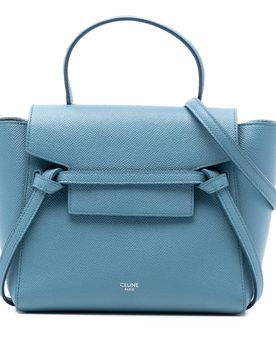 Nano Grained Calfskin Belt Bag