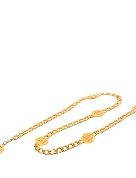 CC Gold Plated Chain Link Station Belt