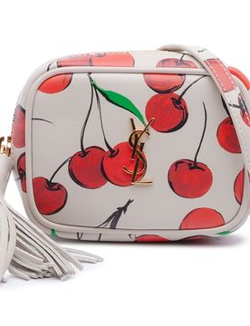 Baby Calfskin Monogram Cherry Printed Lou Camera Bag