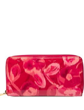 Monogram Vernis Ikat Zippy Wallet