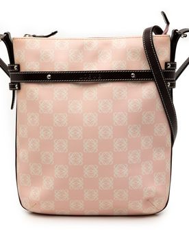 Anagram Coated Canvas Crossbody