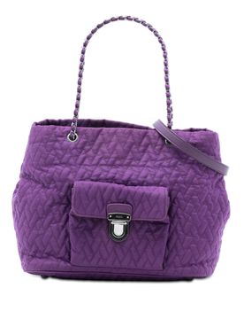 Impuntu Tessuto Chain Tote
