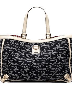 Th Anniversary Canvas Logo Abbey D Ring Tote