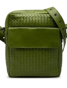 Nappa Intrecciato Messenger Bag